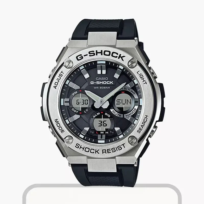 Casio G-shock G-STEEL Digital-Analog Dial Watch For Men's | GST-S110-1A